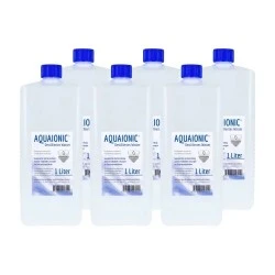 24 litrov deionizirane vode Aquaionic po 1 liter - za proizvodnjo koloidnega srebra 24 litrov deionizirane vode Aquaionic po 1 liter - za proizvodnjo koloidnega srebra