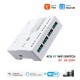WiFi 4CH switch + temp probe WiFi 4-channel smart switch with temperature sensor (Tuya/Smart Life)