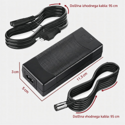 24V 29.4V 2A Lithium Battery Charger with 3-Pin XLR/Canon Connector 24V 29.4V 2A Lithium Battery Charger with 3-Pin XLR/Canon Connector