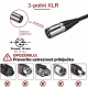 29.4V 2A lithium battery charger with 3-pin Canon XLR connector