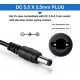 12V 5A 60W universal power adapter 5.5x2.1mm