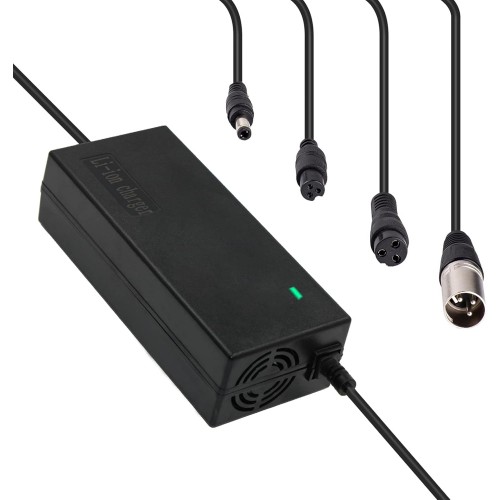 Universal 24V 25.2V 2A Charger for Electric Scooters & E-Bikes (4 Connectors) Universal 24V 25.2V 2A Charger for Electric Scooters & E-Bikes (4 Connectors)