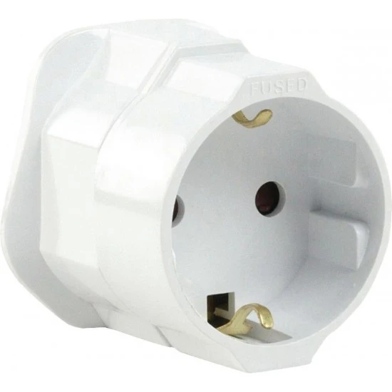 Travel adapter for UK, Malta, Singapore and Malaysia Goobay 45353 adapter for England and Ireland