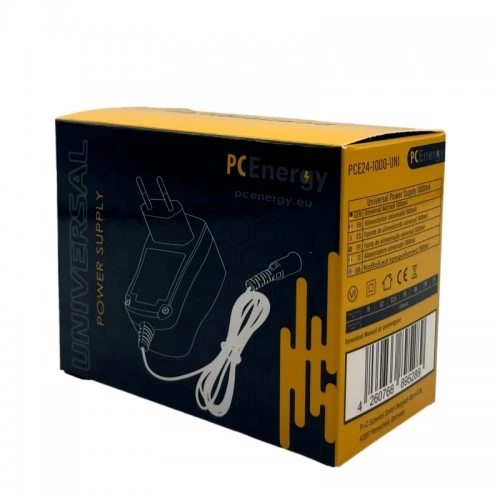 PCE24-1000-UNI – univerzalni stabiliziran napajalnik 9–24V, 1A, 24W AC / DC PCE24-1000-UNI – univerzalni stabiliziran napajalnik 9–24V, 1A, 24W AC / DC