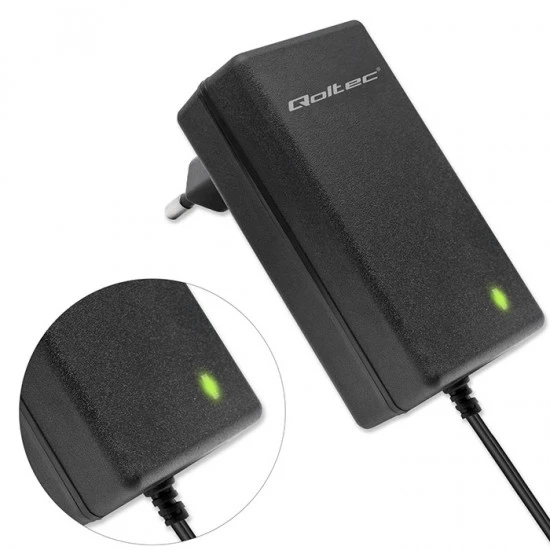Qoltec 52423 automatic charger 6V / 12V 1.5A Qoltec 52423 automatic 6V 12V charger for AGM GEL STD batteries