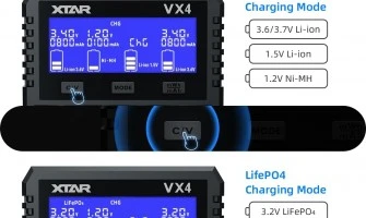 XTAR VX4 ali L4? Pravi polnilnik in prednosti 1,5 V Li-ion baterij