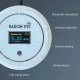 Radon Eye OLED display with real-time radon readings Radon Eye radon detector by Ecosense