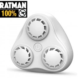 RATMAN PRO Ultrasonic Rodent Repeller | Mice & Rat Deterrent