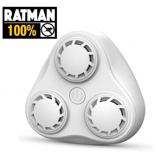 RATMAN PRO plug-in mouse and rat repellent RATMAN PRO ultrasonic rodent repeller device