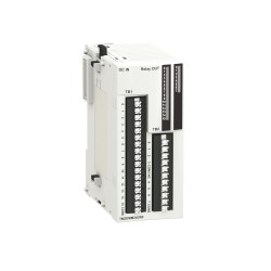TM2DMM24DRF Discrete I/O module, Modicon M238 logic controller, 16 inputs 24 V DC, 8 output relay, terminal block