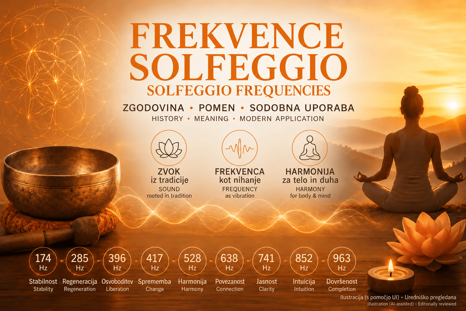 Solfeggio frequencies – history, symbolism and modern applications
